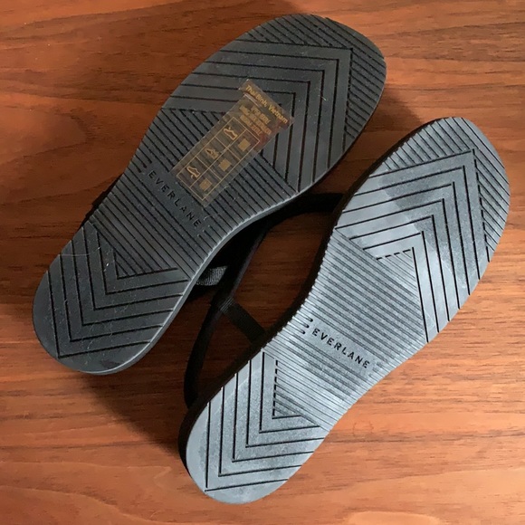 Everlane ReNew Strappy Sandal Black Size 6 Brand New - Picture 6 of 6